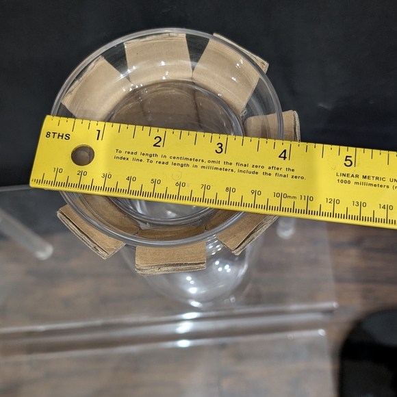 Partylite Naturally Modern Votive Candle Holder #2 With Insert 9.75” - Picture 7 of 7